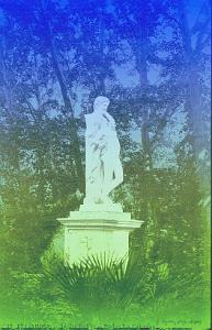 SIDI BEL ABBES JARDIN PUBLIC STATUE LA CARESSE